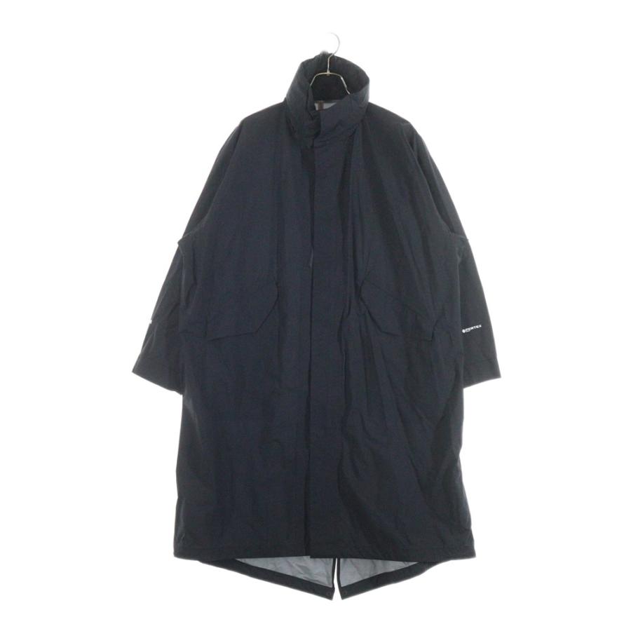 新品　未使用　HYKE ハイク　PERTEX ショップコート 黒 1 ブラック タグ付未使用 HYKE ハイク PERTEX SHOP COAT ナイロン ショップコート
