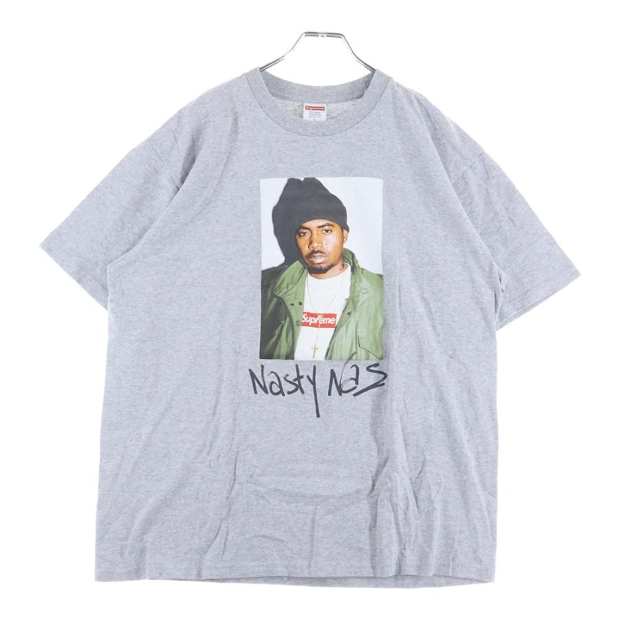 Supreme（シュプリーム） 17AW Nas Tee ナズ フロントプリント クルー 