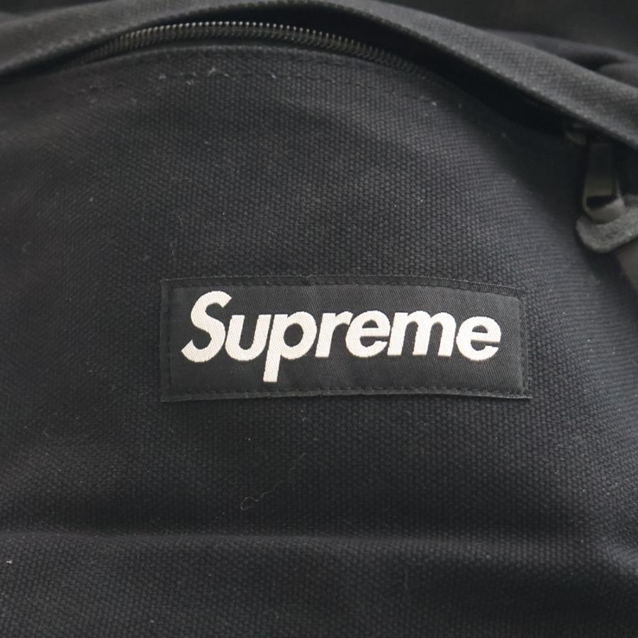 Supreme（シュプリーム） Canvas Backpack ボックスロゴ キャンバス