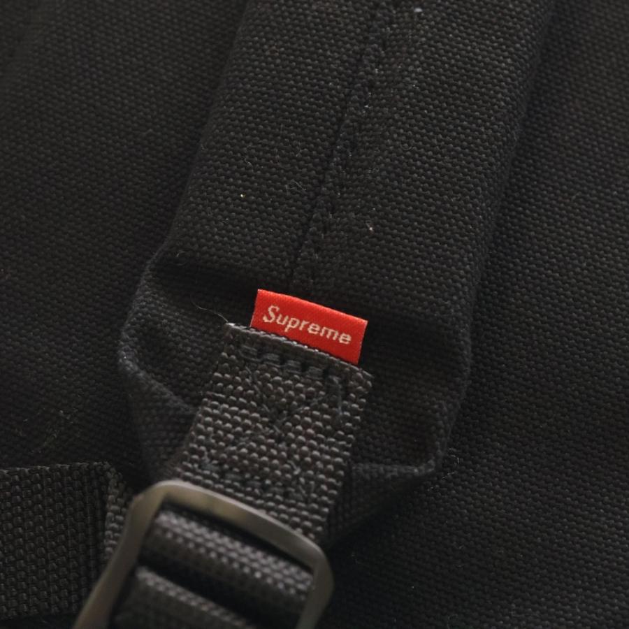 Supreme（シュプリーム） Canvas Backpack ボックスロゴ キャンバス
