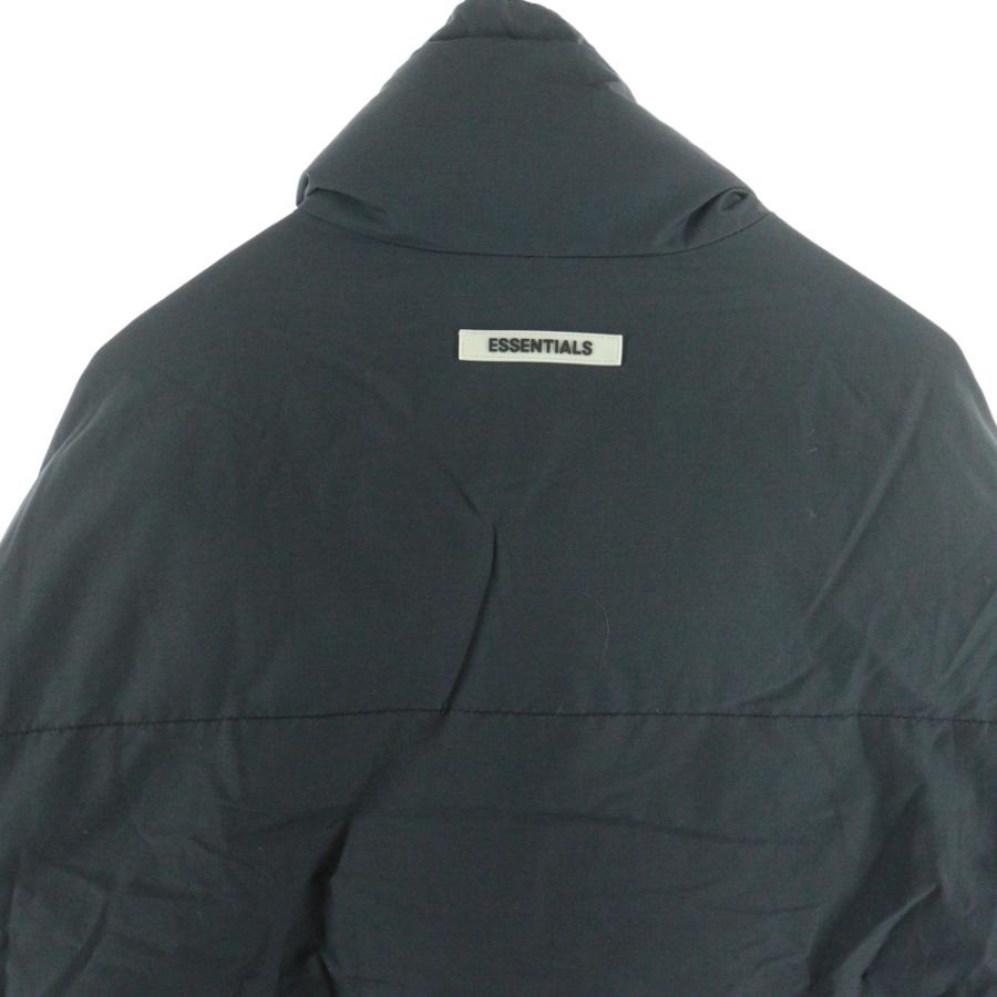 FEAR OF GOD ESSENTIALS ブラック オーバーダウンジャケット FEAR OF GOD ESSENTIALS フィアオブゴッド エッセンシャルズ PUFFER