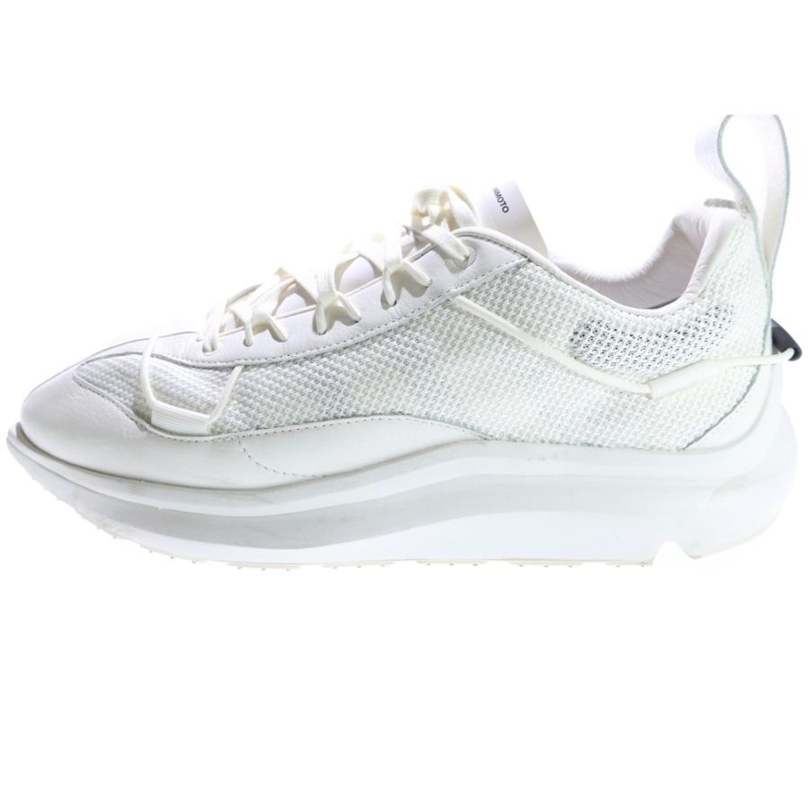 Y-3 ワイスリー SHIKU RUN シクラン ローカットスニーカー ホワイト FZ4322 US10/28cm Y-3 ワイスリー SHIKU RUN シクラン メッシュ ローカット スニーカー