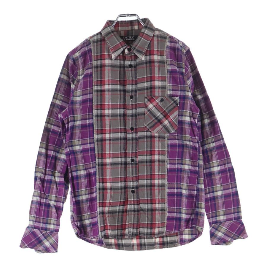 HYSTERIC GLAMOUR（ヒステリックグラマー） 切り替え チェック ネル