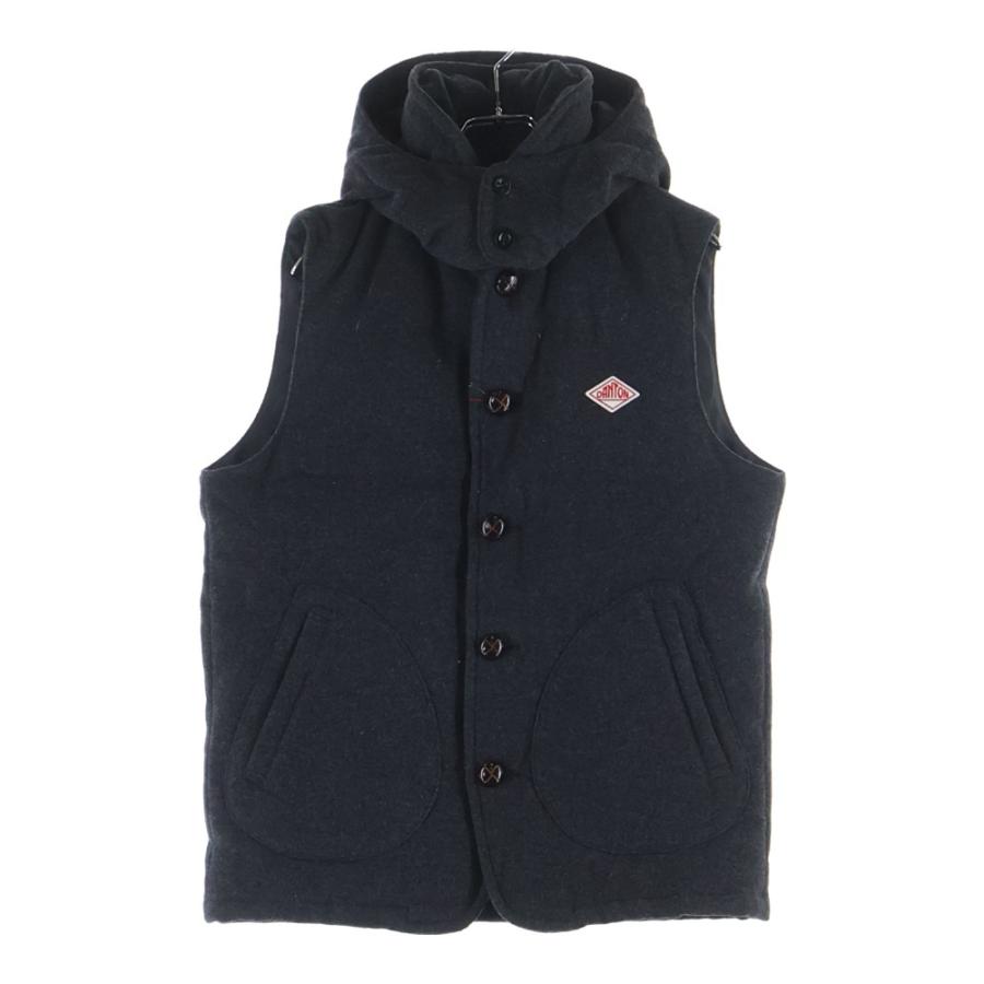 Danton（ダントン） ×BEAMS別注 ウールモッサ ダウンベスト グレー JD