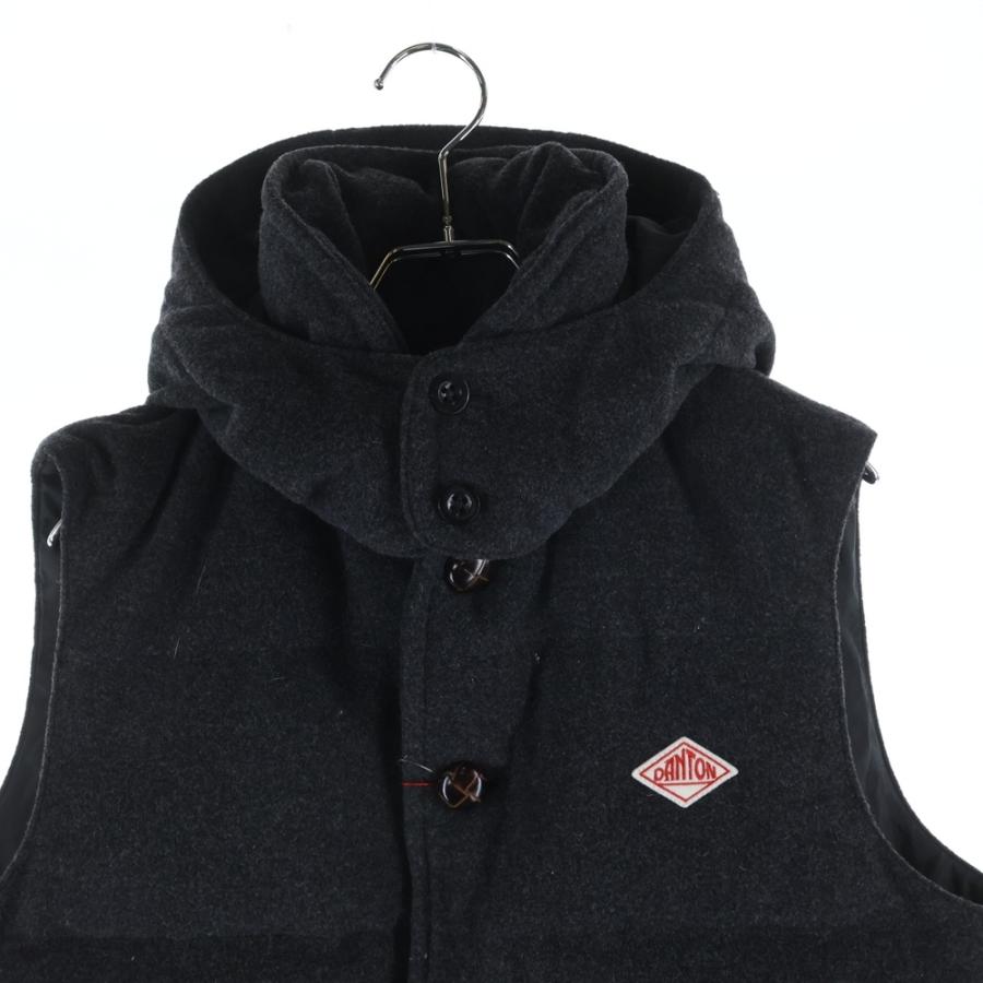 Danton（ダントン） ×BEAMS別注 ウールモッサ ダウンベスト グレー JD