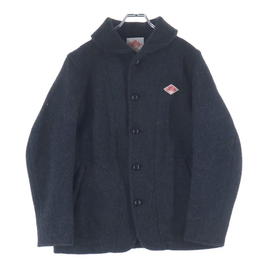 【DANTON/ダントン】丸襟ウールモッサジャケット JD-8237 WOM Danton（ダントン） 丸襟 ウールモッサ ジャケット グレー JD-8237 WOM