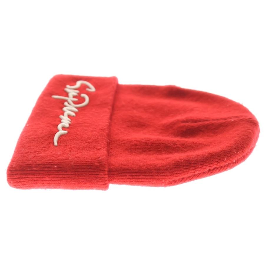 Supreme（シュプリーム） フロント刺繍 アクリルビーニー ニット帽