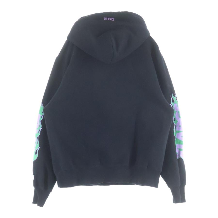 0322-444 FR2　バイカーガール　フーディー　パーカー　Lサイズ FR2 エフアールツー ×XLARGE Biker Girl バイカーガール フロント
