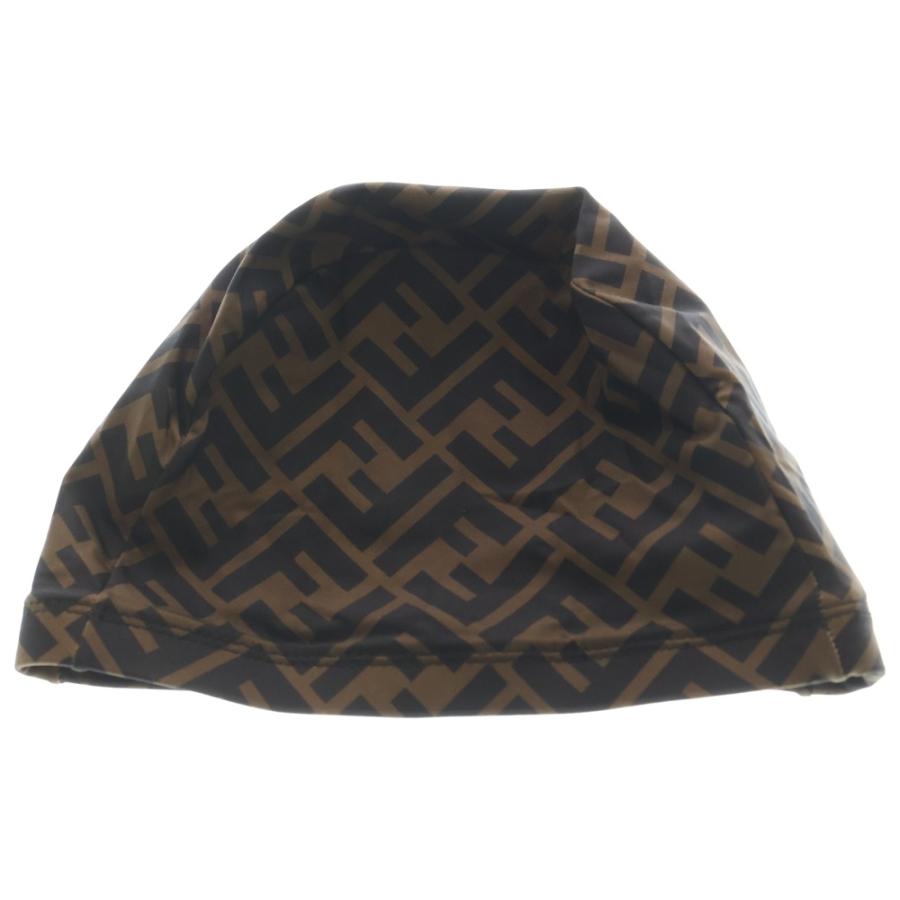 FENDI フェンディ ×ARENA アリーナ ズッカ柄スイムキャップ スイミングゴーグル ブラック/ブラウン FE40044U FENDI（フェンディ） ×ARENA アリーナ ズッカ柄スイムキャップ