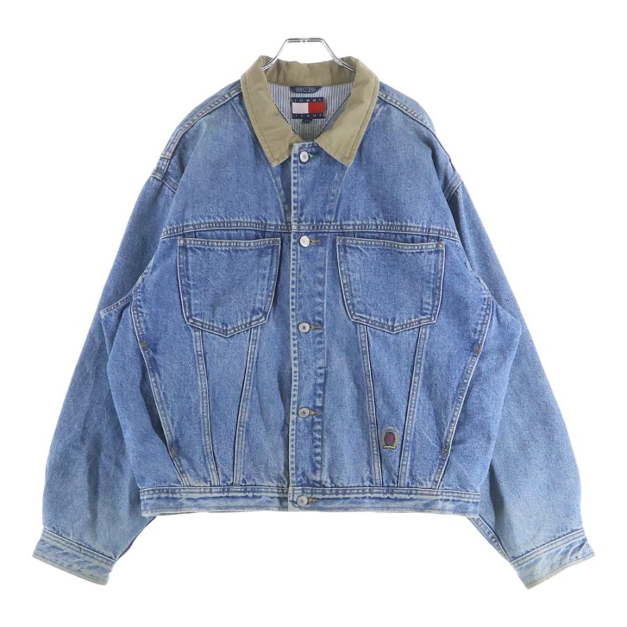 TOMMY JEANS（トミー・ジーンズ） 90S 襟切替 デニムトラッカー 