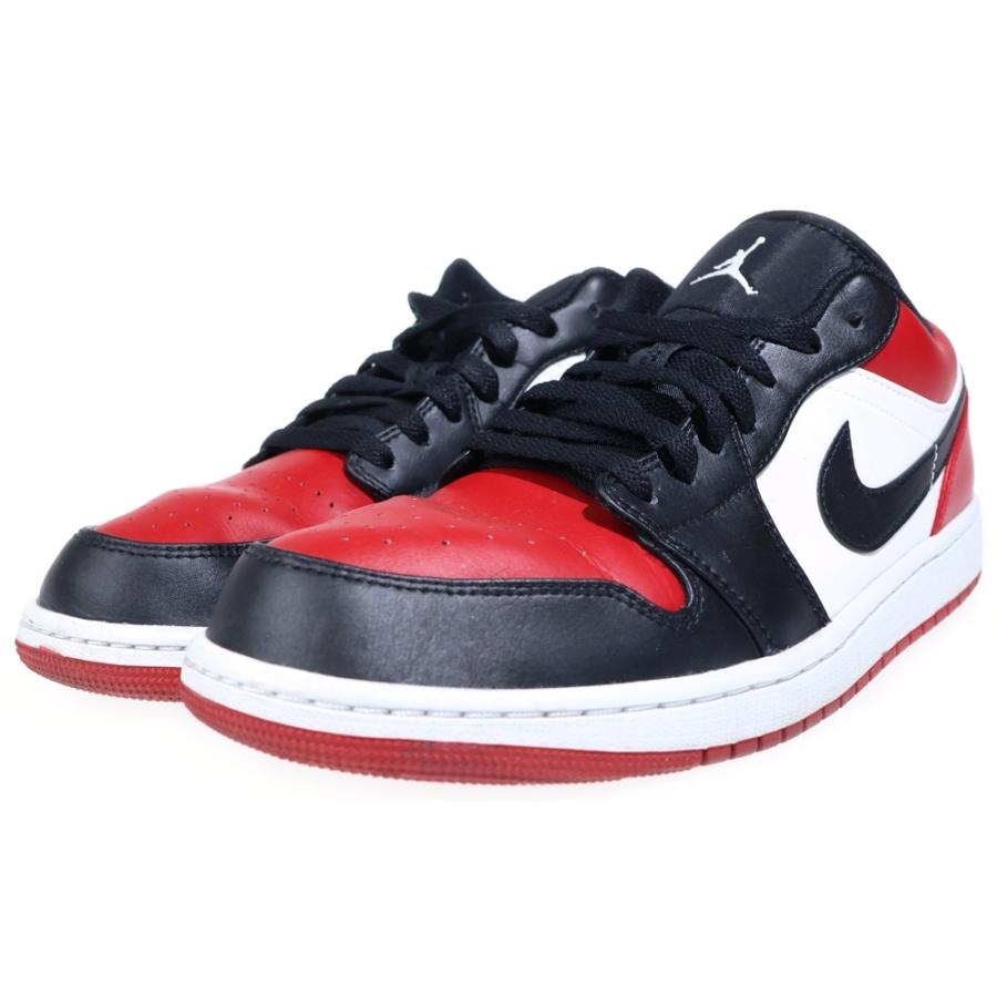 NIKE（ナイキ） AIR JORDAN 1 LOW BRED TOE エアジョーダン1 ブレッド