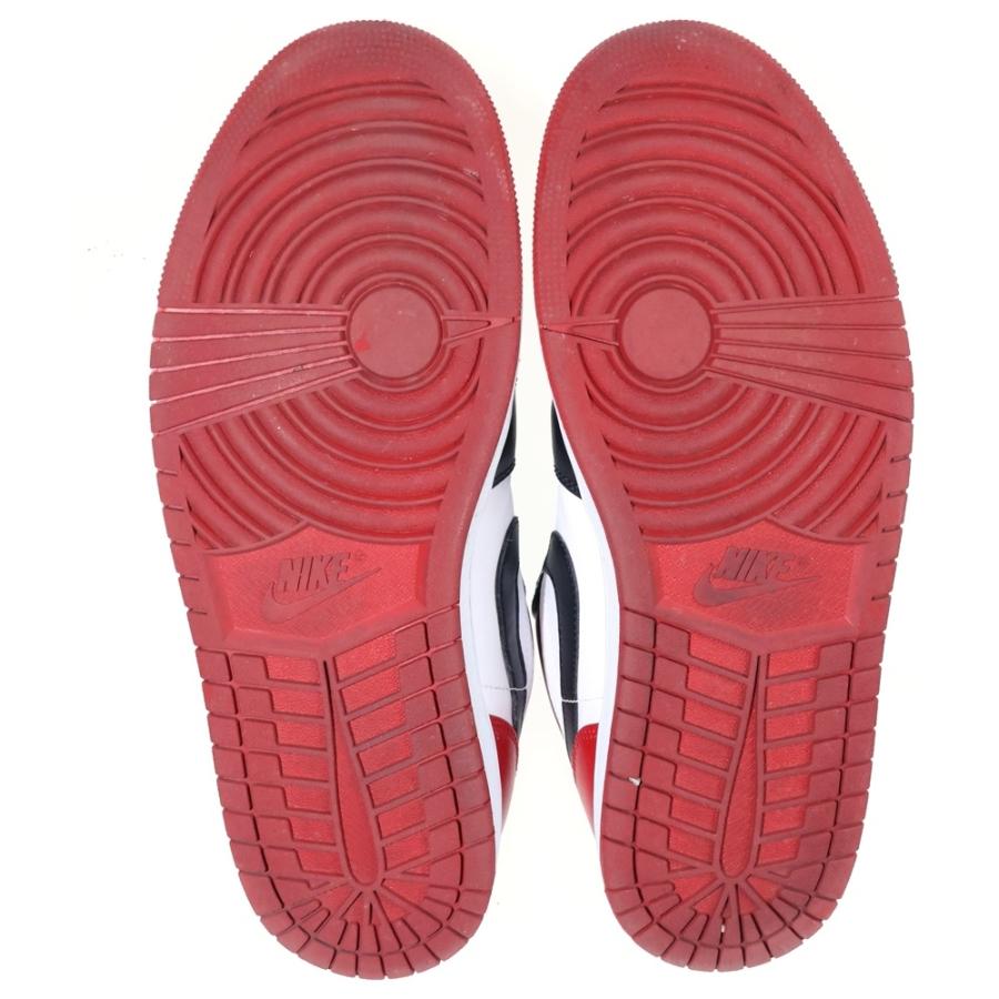 NIKE（ナイキ） AIR JORDAN 1 LOW BRED TOE エアジョーダン1 ブレッド