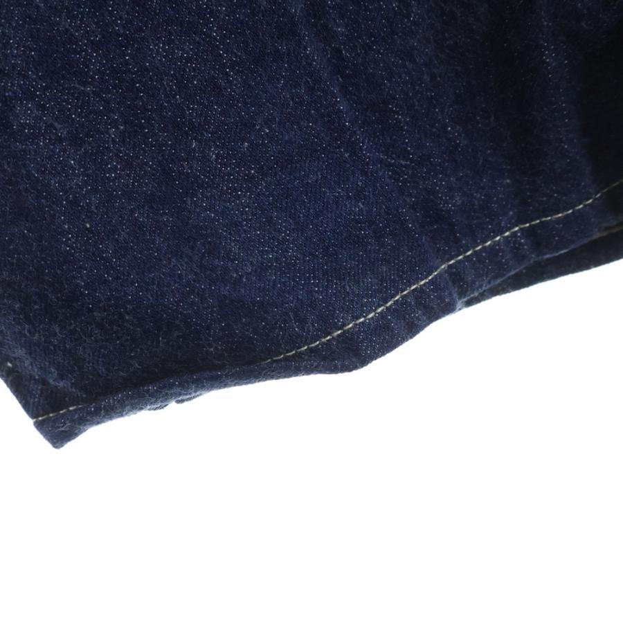 COMOLI（コモリ） 22SS デニム ベルテッドパンツ ジーンズ インディゴ