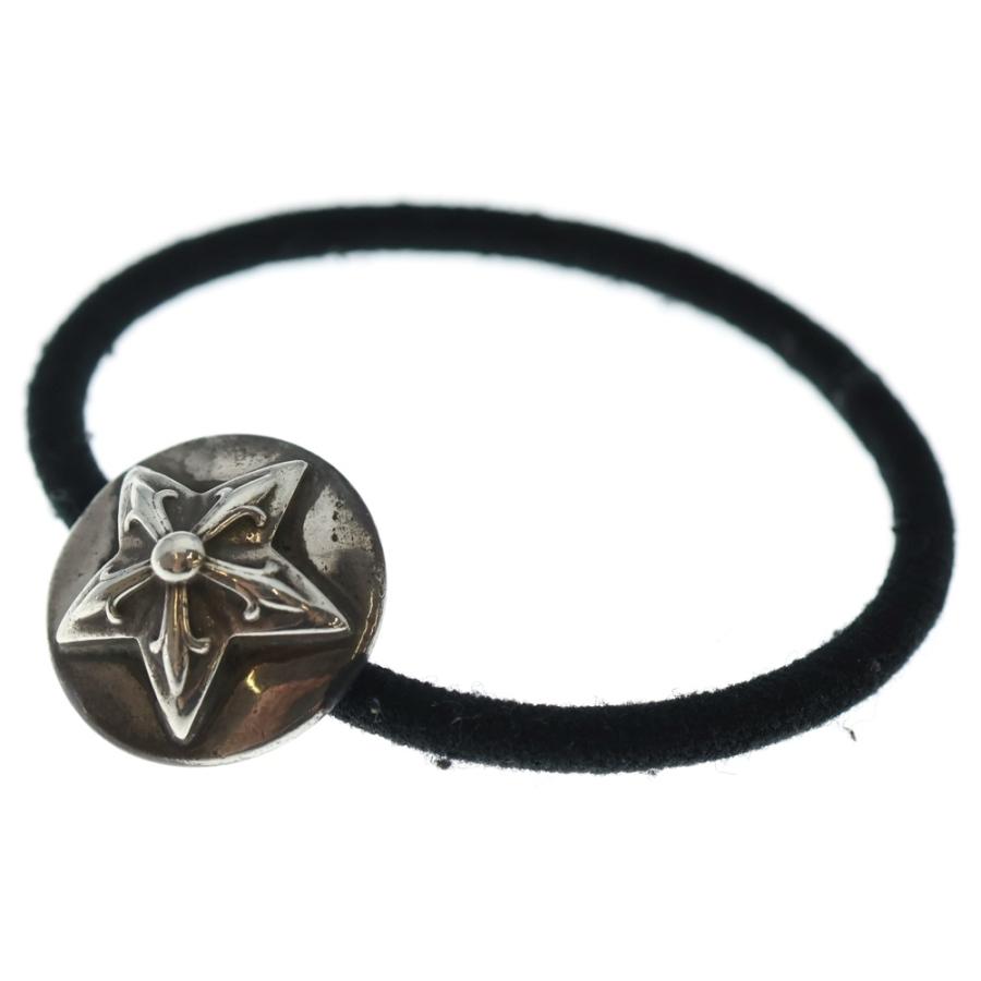 アクセサリー クロムハーツ HAIRBAND/スターボタンヘアゴム シルバー