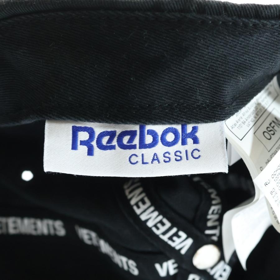VETEMENTS（ヴェトモン） 18AW ×Reebok WEEKDAY CAP リーボック
