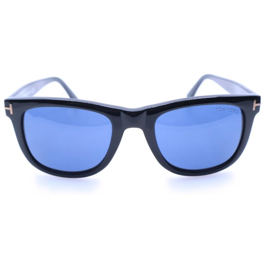 TOM FORD（トムフォード） Leo レオ ブラックフレーム ブルーレンズ