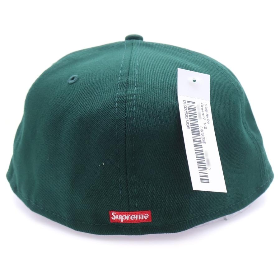 帽子 Supreme S Logo New Era Bright Olive7 1/2 Supreme（シュプリーム） 22AW ×NEW ERA S Logo Cap ニューエラ Sロゴ