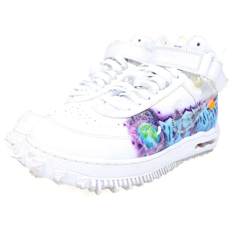 NIKE（ナイキ） ×Off-White AirForce1 Mid Graffiti エアフォース1 