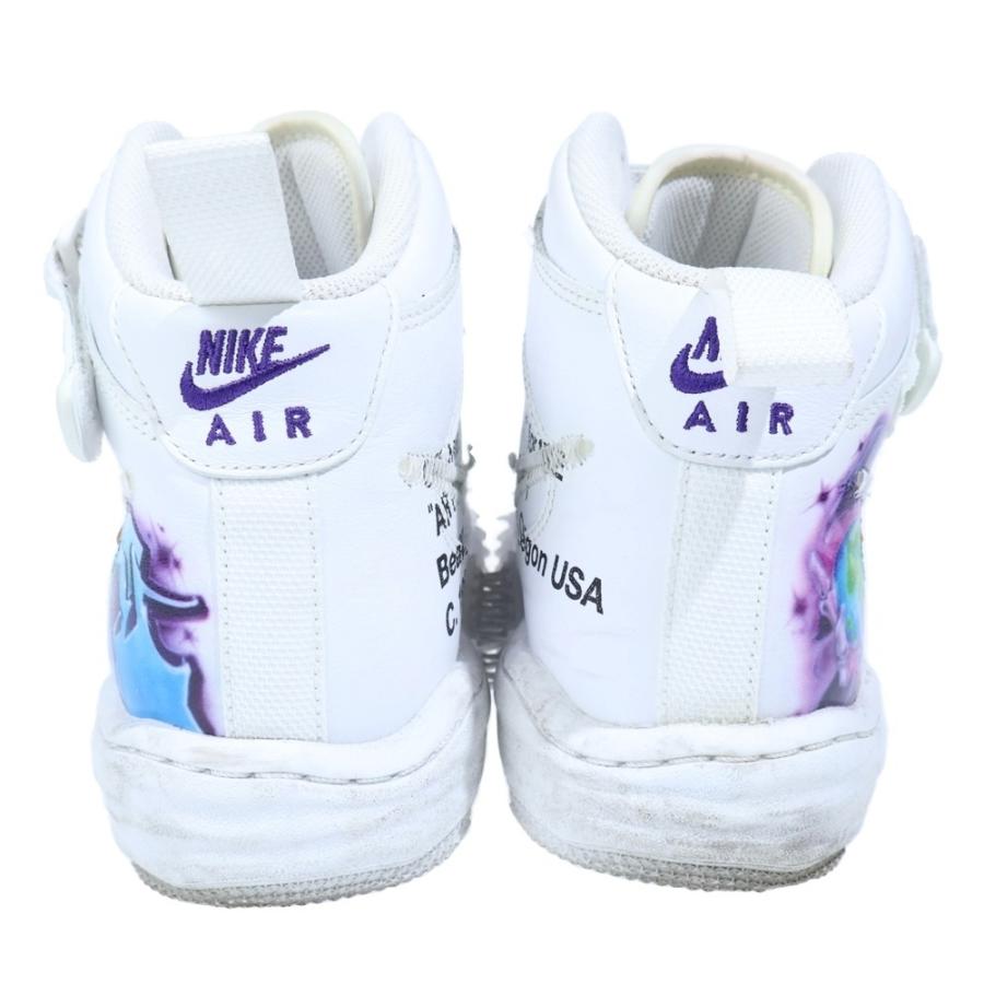 NIKE（ナイキ） ×Off-White AirForce1 Mid Graffiti エアフォース1 