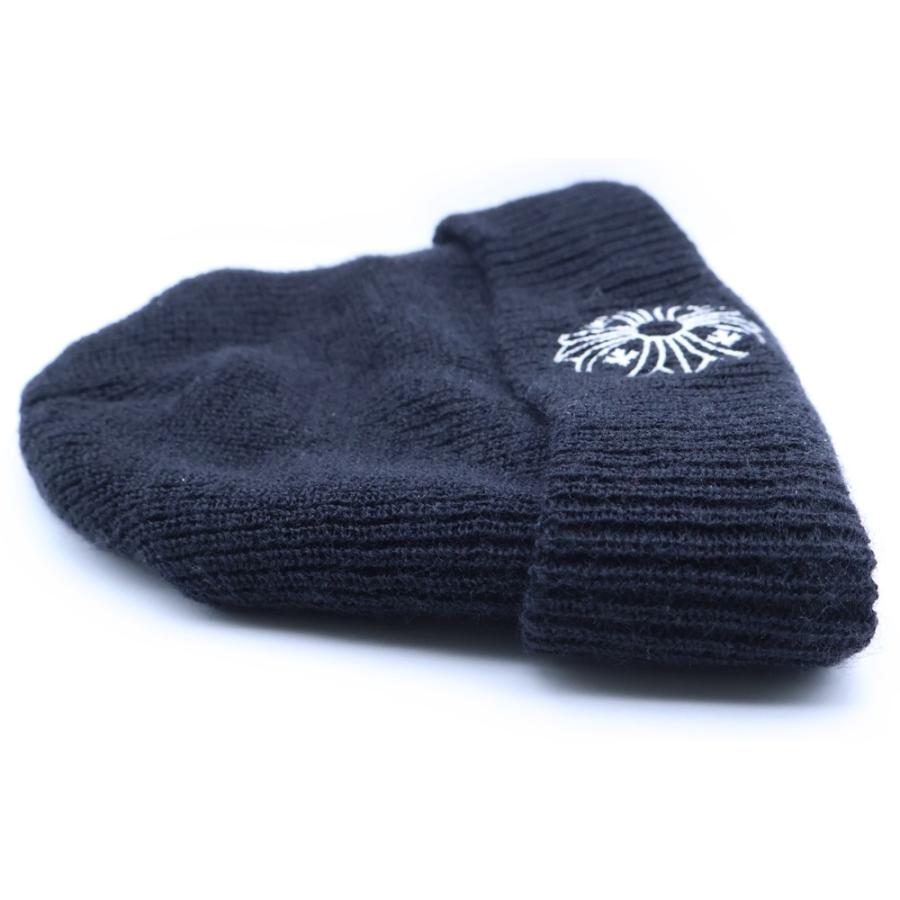 SI　CHROME HEARTS CHプラス刺繍ビーニー ニット帽 CHROME HEARTS（クロムハーツ） CH Logo Embroidery Beanie CHロゴ刺繍