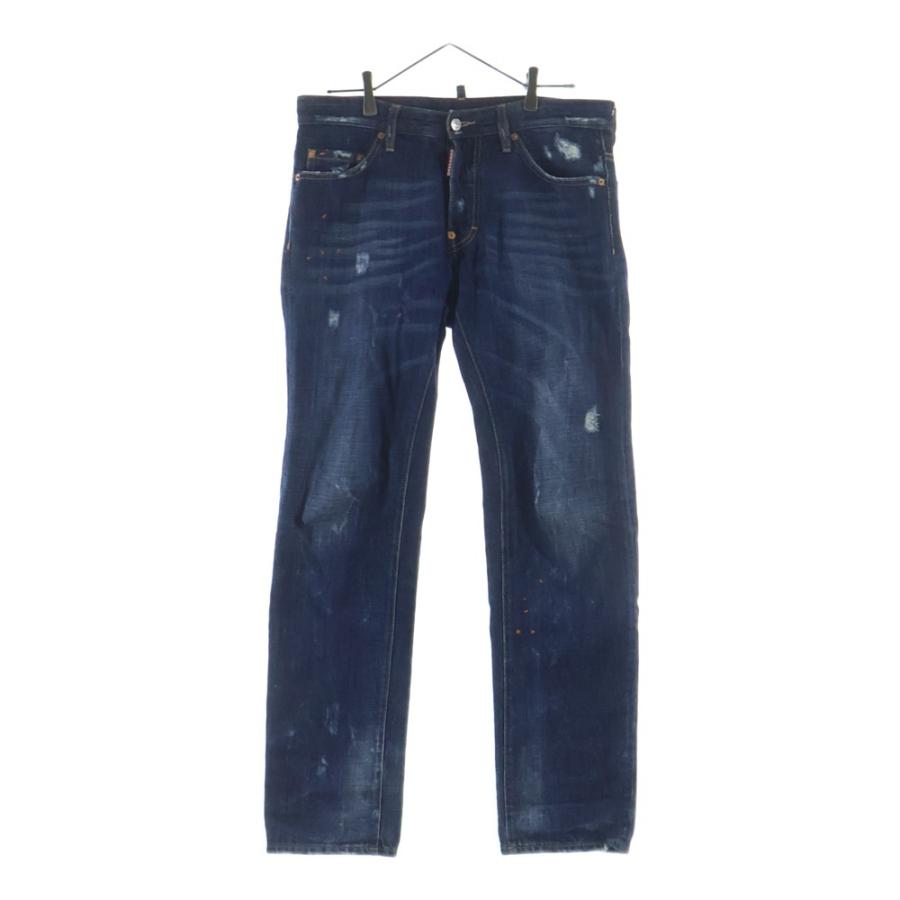 DSQUARED2（ディースクエアード） ダメージ加工 ボタンフライ