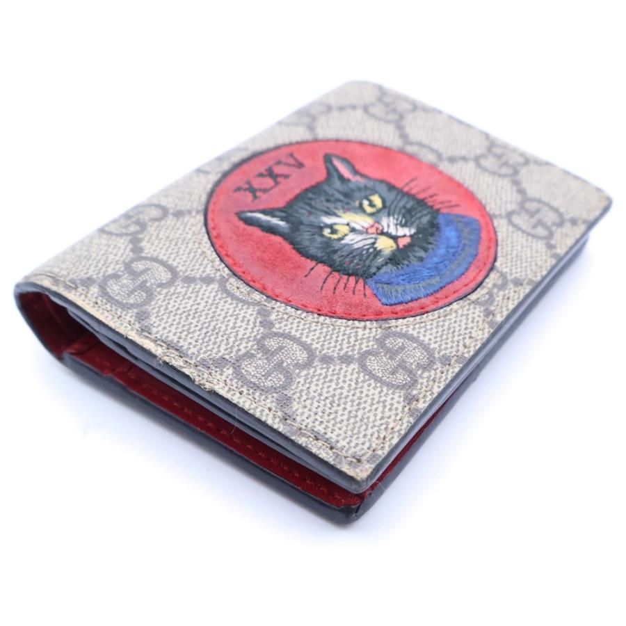 GUCCI（グッチ） GGスプリーム ミスティックキャット コンパクト