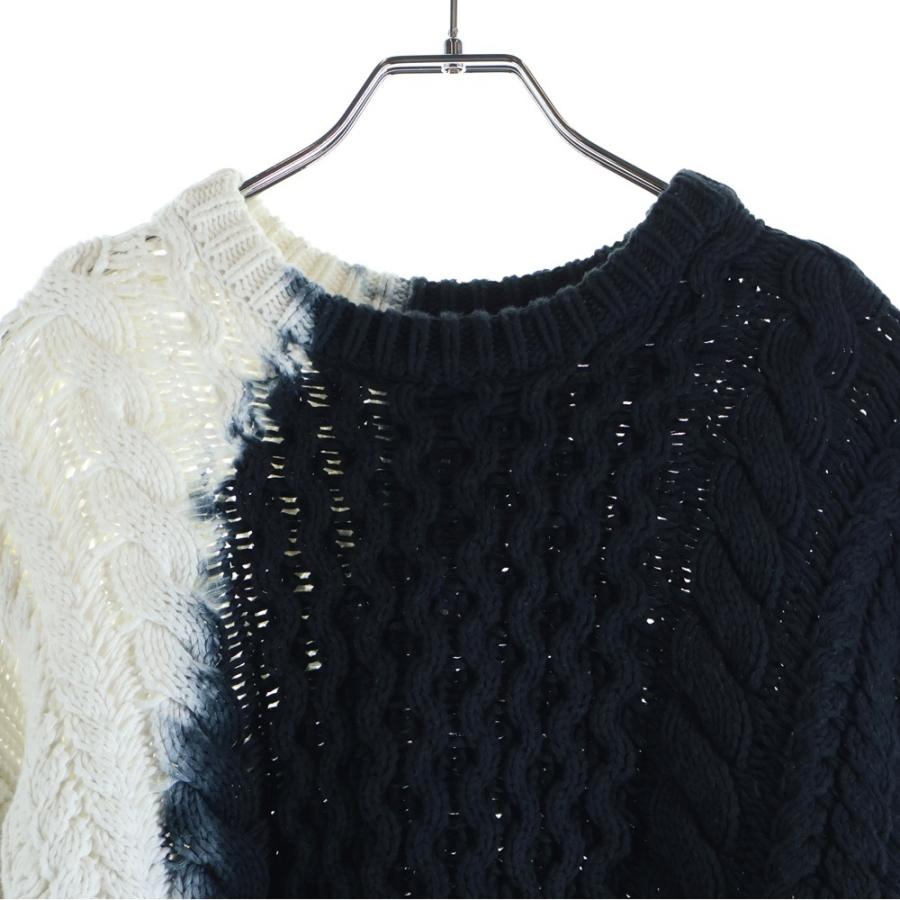 STUSSY（ステューシー） 23AW Tie Dye Fisherman Sweater タイダイ 