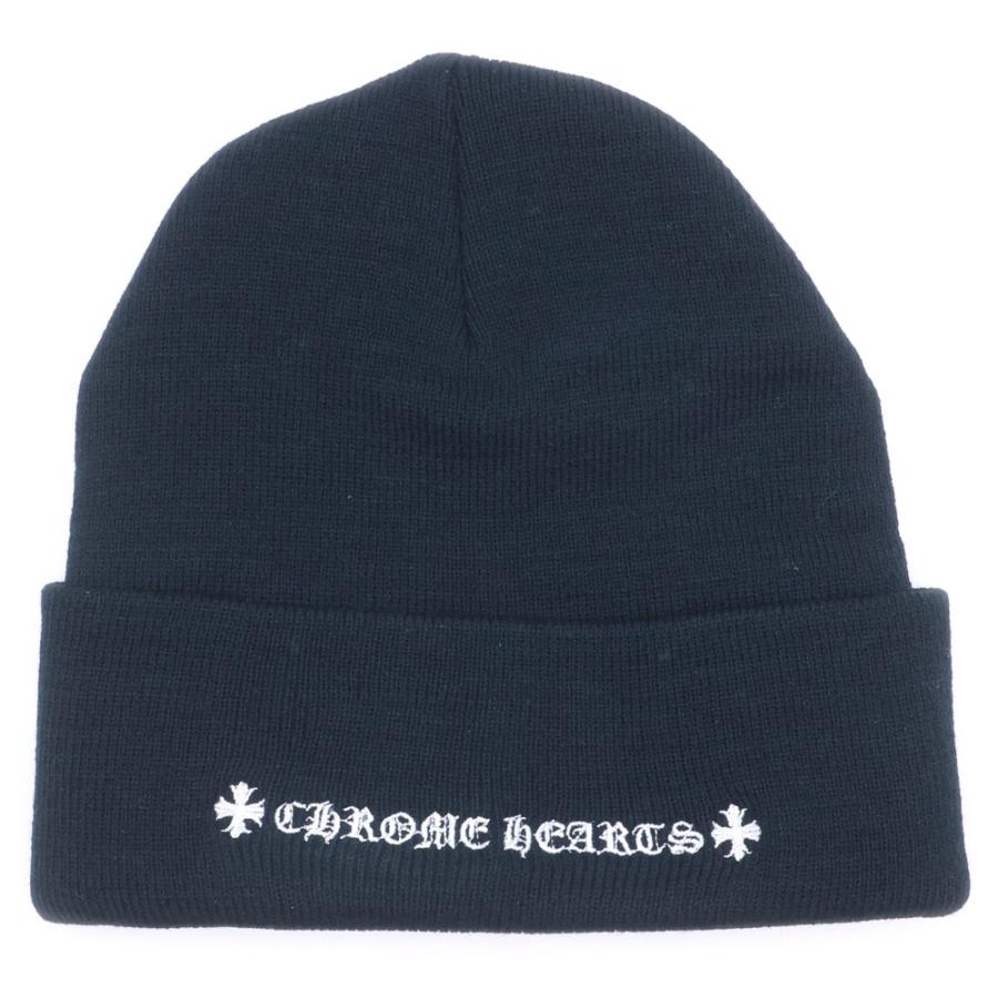 CROSS CEMETERY HEARTS CHROME ビーニー ニット帽 【クロムハーツ】 BEANIE ビーニー クロス カシミア 帽子