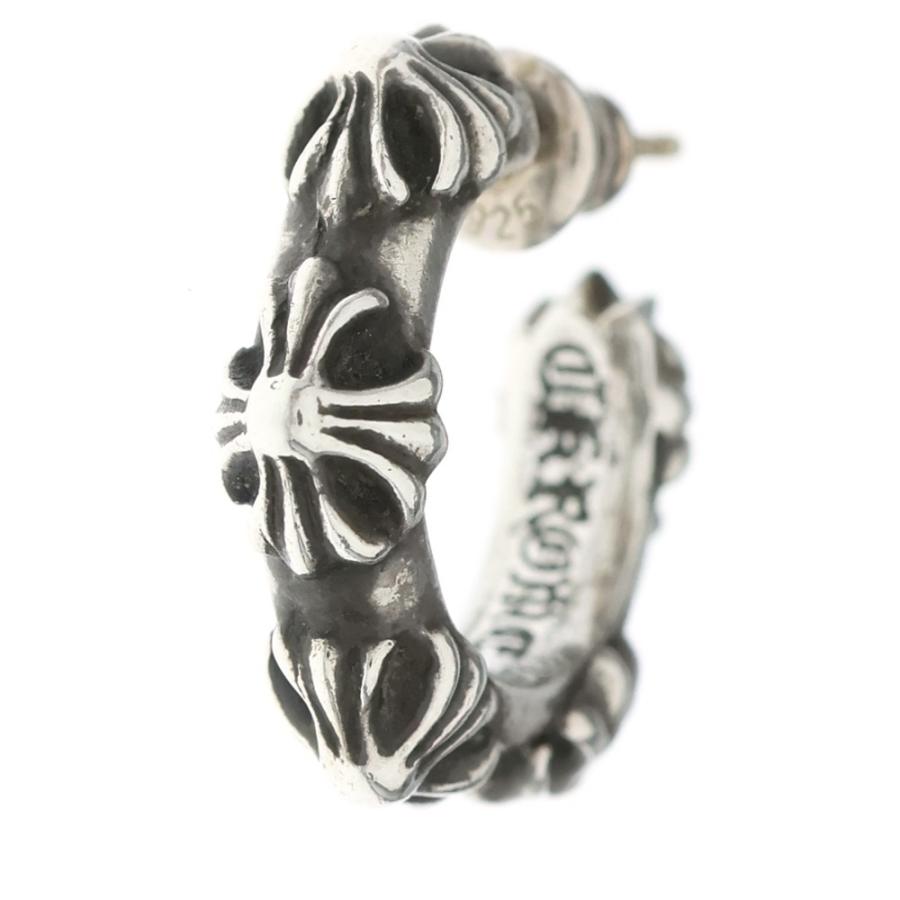 CHROME HEARTS（クロムハーツ） HOOP CROSS クロスバンド フープピアス
