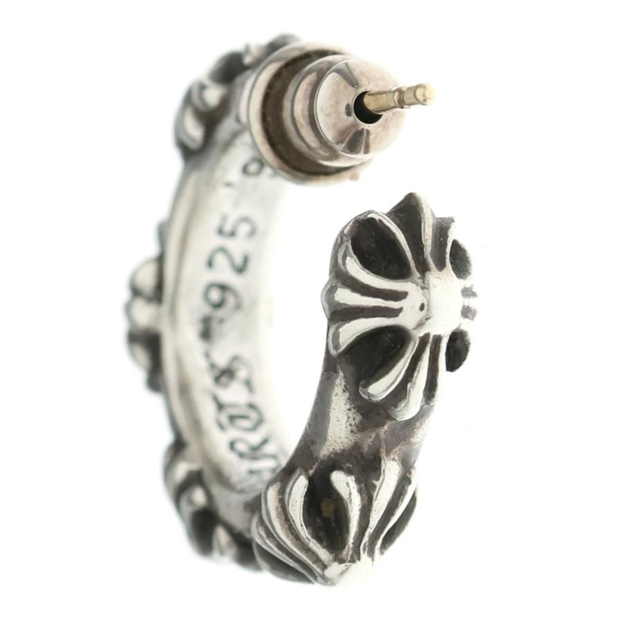 CHROME HEARTS（クロムハーツ） HOOP CROSS クロスバンド フープピアス