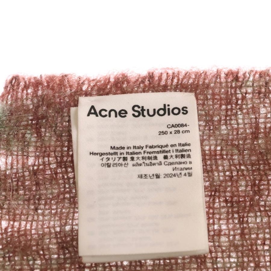 Acne Studios アクネ ストゥディオズ モヘアチェック フリンジスカーフ マルチカラー FN-UX-SCAR000115 楽天市場】アクネストゥディオズ ACNE STUDIOS モヘアチェックスカーフ