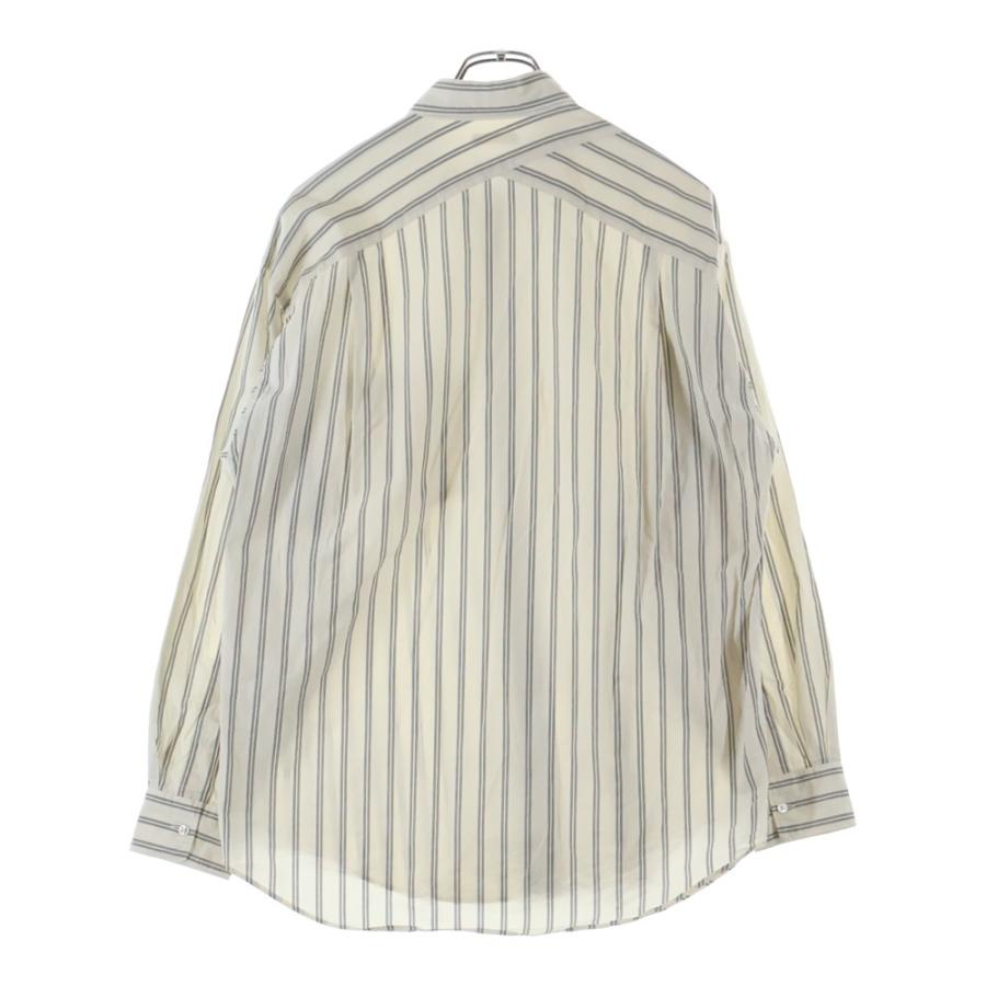 ULTERIOR アルテリア 20AW OVERLAID STRIPE SHIRT オーバーレイ 長袖