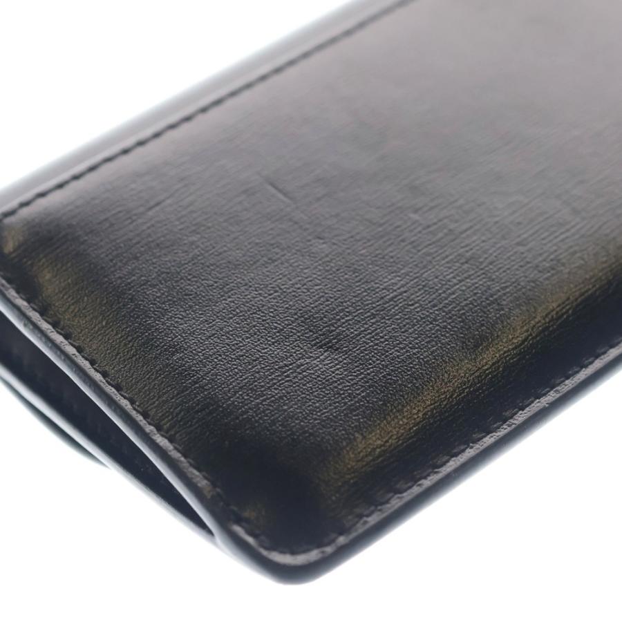 CELINE セリーヌ トリオンフフラップ付き 二つ折りレザーカードホルダー 財布 ブラック/シルバー 10I583DPV.38SI CELINE】トリオンフフラップ付きカードホルダー (CELINE/カードケース