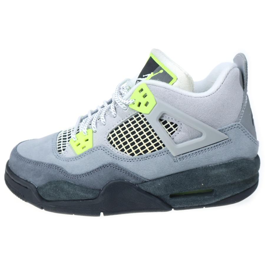 NIKE（ナイキ） GS Air Jordan 4 Retro SE Neon GS エアジョーダン4 