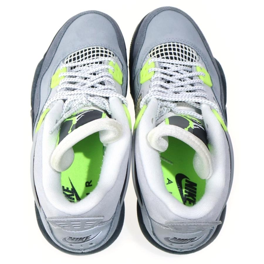 NIKE（ナイキ） GS Air Jordan 4 Retro SE Neon GS エアジョーダン4 