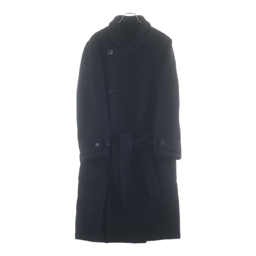 LEMAIRE（ルメール） WRAP COAT ダブルラップ ウールコート ブラック