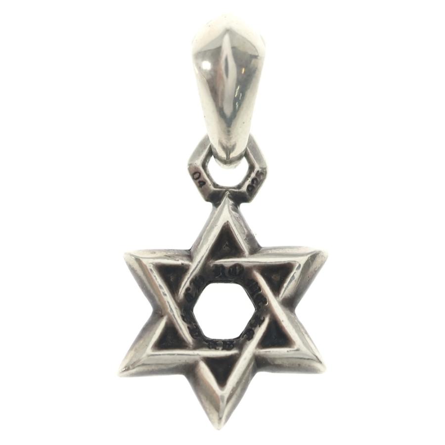CHROME HEARTS クロムハーツ STAR OF DAVID PENDANT スターオブダビデ ペンダントトップ シルバー BCA318 CHROME HEARTS（クロムハーツ） STAR OF DAVID PENDANT スターオブ