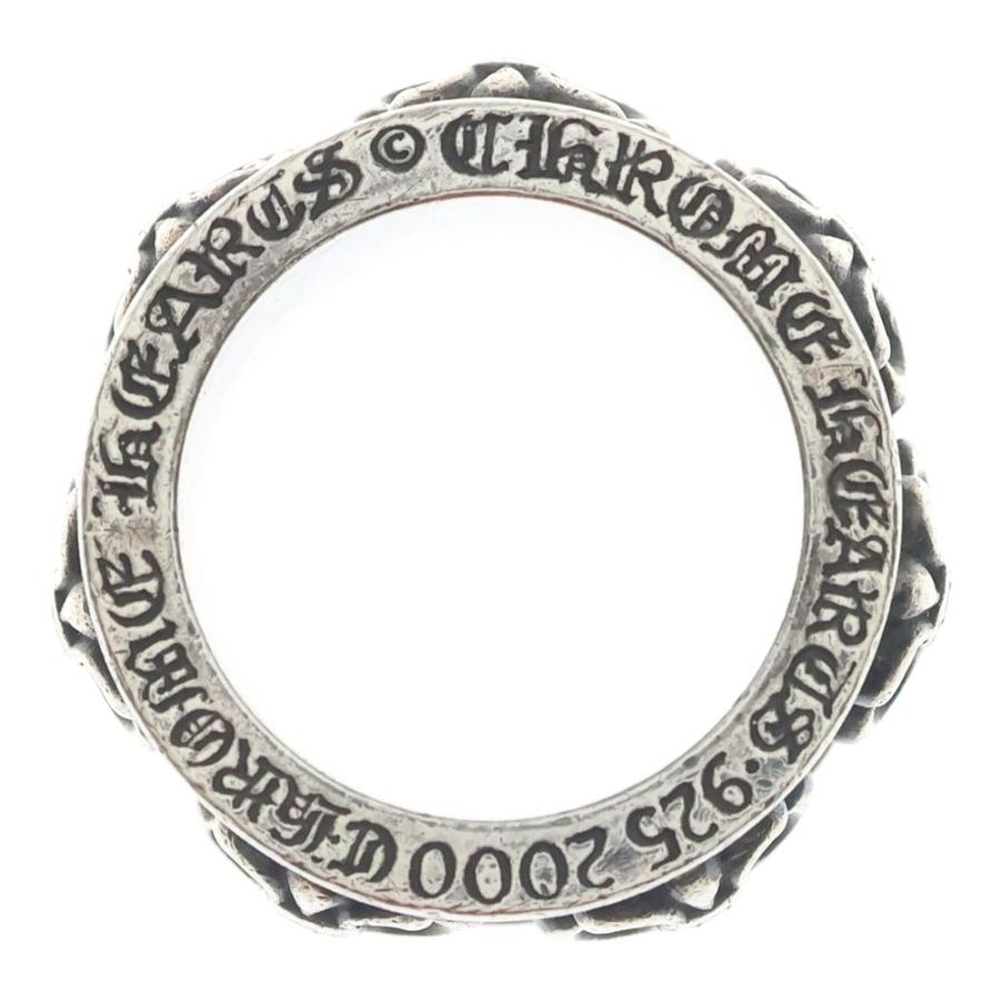 CHROME HEARTS クロムハーツ RING SPINNER BS FLUER スピナーBSフレア シルバーリング_4