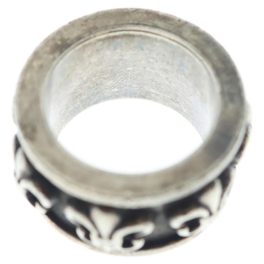 CHROME HEARTS クロムハーツ RING SPINNER BS FLUER スピナーBSフレア シルバーリング_5