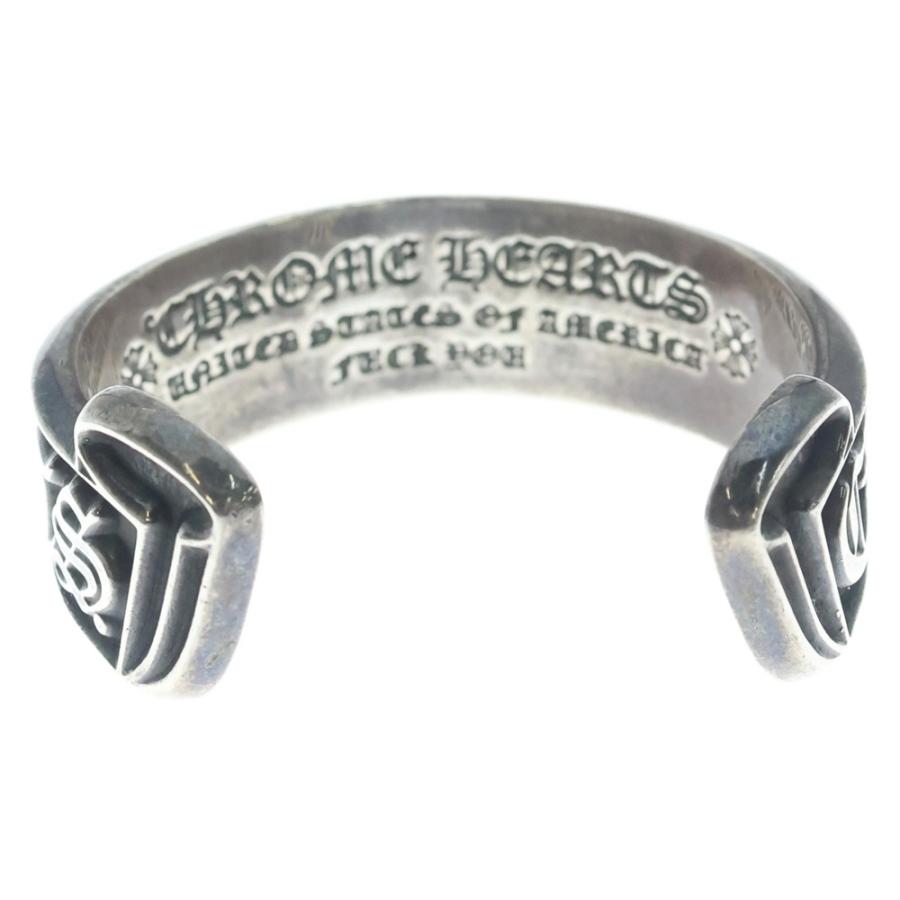 ‼️最終価格‼️【Chrome Hearts】クロムハーツ スクリューバングル CHROME HEARTS（クロムハーツ） SCROLL LABEL BANGLE スクロールラベル