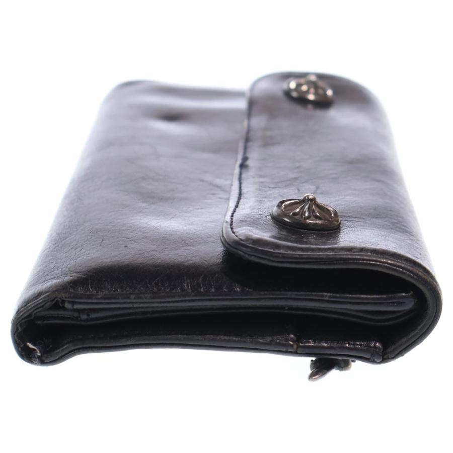 CHROME HEARTS（クロムハーツ） WAVE ウェーブ レザーウォレット 財布