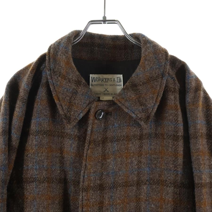 WORKERS K&T H ワーカーズ Harris Tweed ハリスツイード チェック柄