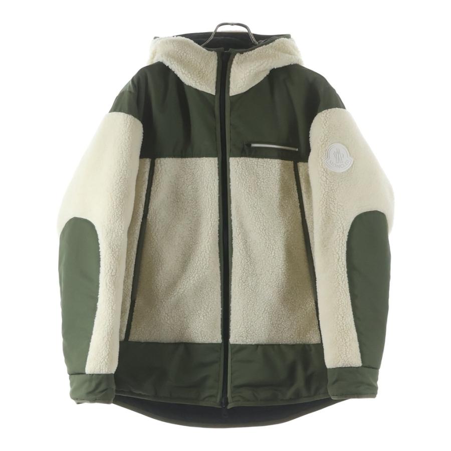 MONCLER モンクレール GOUSTAN JACKET リバーシブル ボア ダウンジャケット ネイビー G20911A00048 809BYの画像