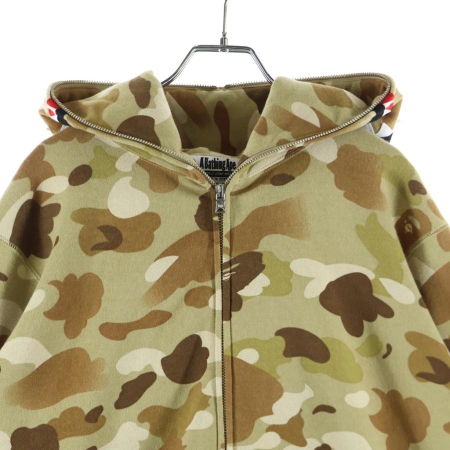 A BATHING APE（アベイシングエイプ） GRADATION CAMO SHARK FULL ZIP