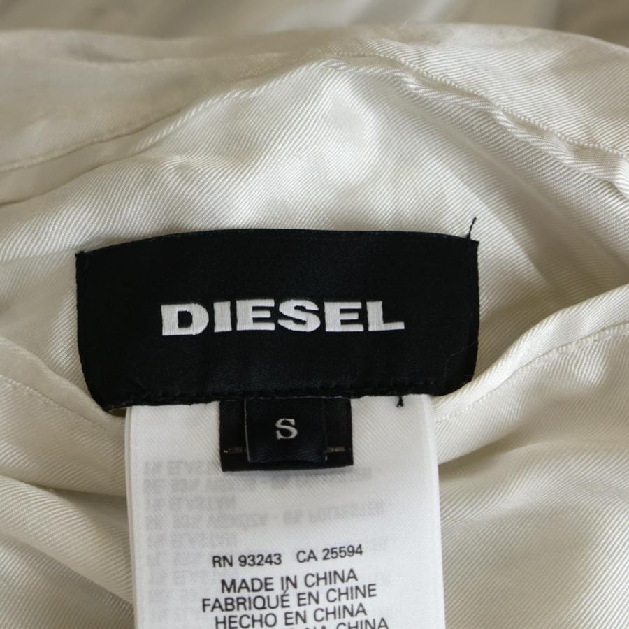 DIESEL（ディーゼル） J-IVORY リバーシブル サテンボンバージャケット