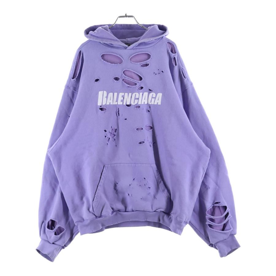 BALENCIAGA デストロイ フーディー パーカー 21ss xxs 中古・古着通販