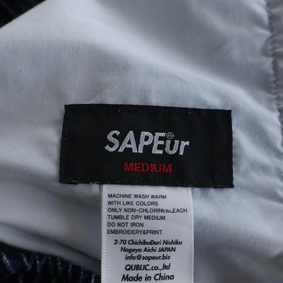 SAPEur サプール DENIM TRACK PANTS デニムトラックパンツ インディゴ