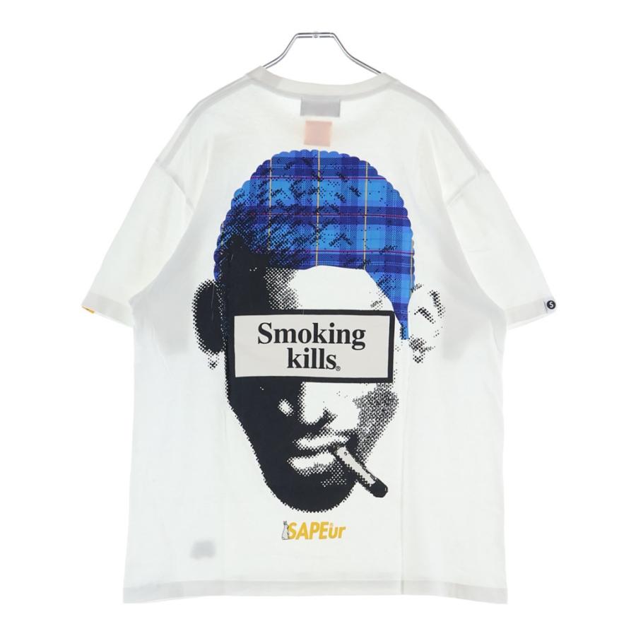 SAPEur サプール ×FR2 ロッドマンプリント クルーネック半袖Tシャツ