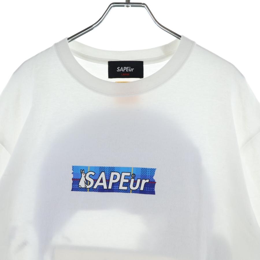 SAPEur ロゴプリント 長袖カットソー　専用 SAPEur サプール ×FR2 ロッドマンプリント クルーネック半袖Tシャツ