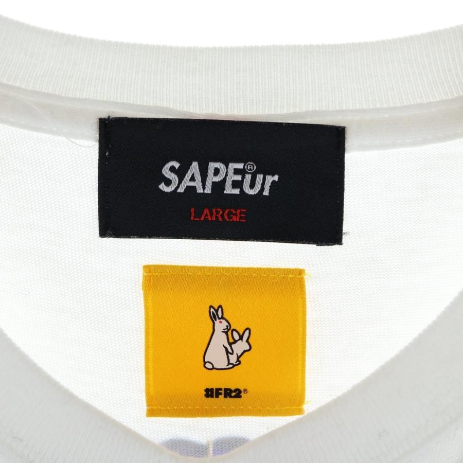 FR2 エフアールツー✖️SAPEur サプール　ロッドマン　ロンT SAPEur サプール ×FR2 ロッドマンプリント クルーネック半袖Tシャツ